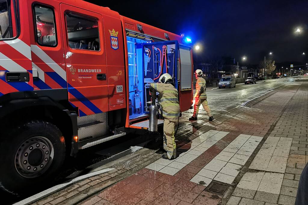 Vrachtwagen veroorzaakt oliespoor
