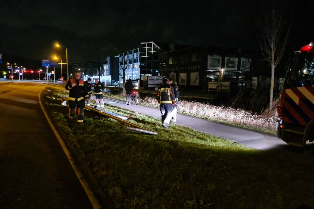 Stormschade blijkt ongeval