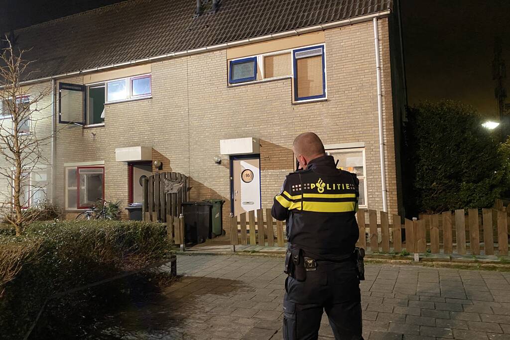 Forse rookontwikkeling bij woningbrand