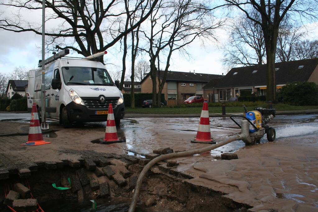 Appartementen zonder water na lekkage