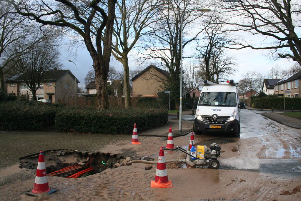 Appartementen zonder water na lekkage