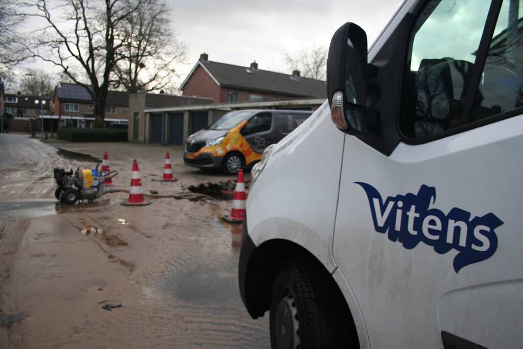 Appartementen zonder water na lekkage