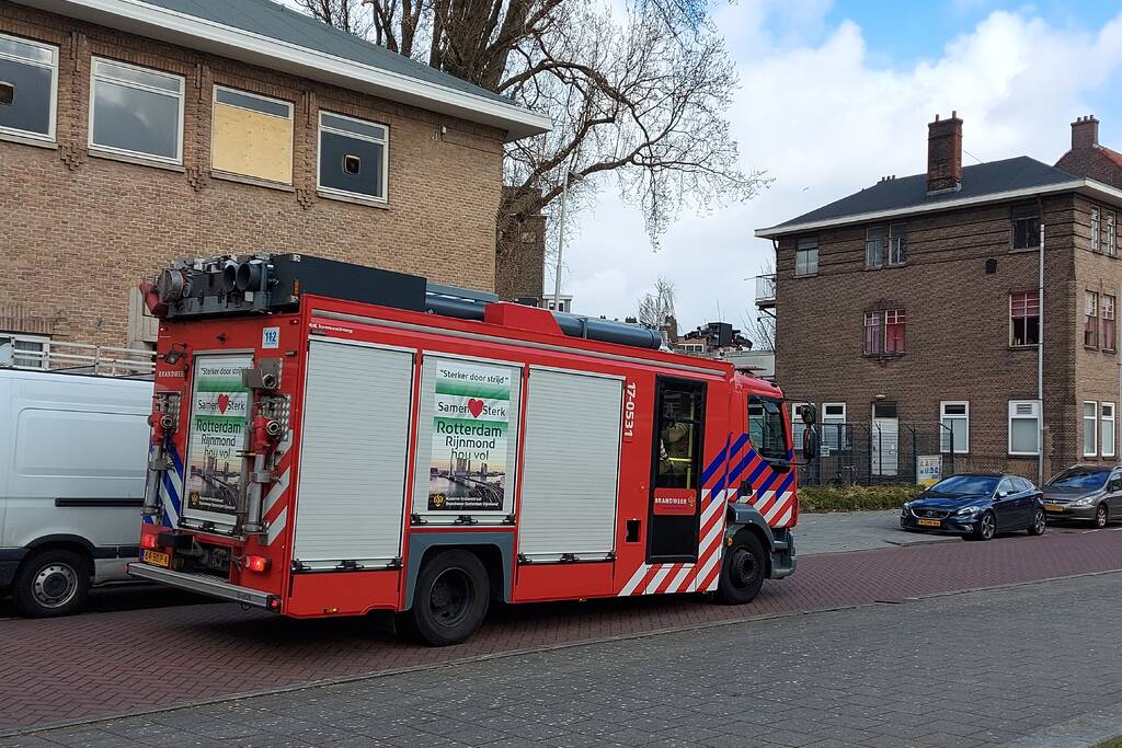 Gaslekkage na werkzaamheden in flat