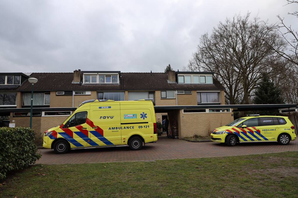 Ernstig ongeval in woning