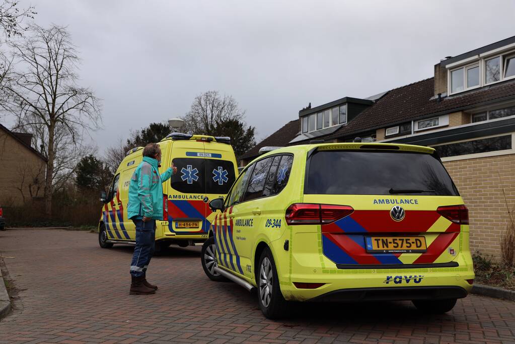 Ernstig ongeval in woning