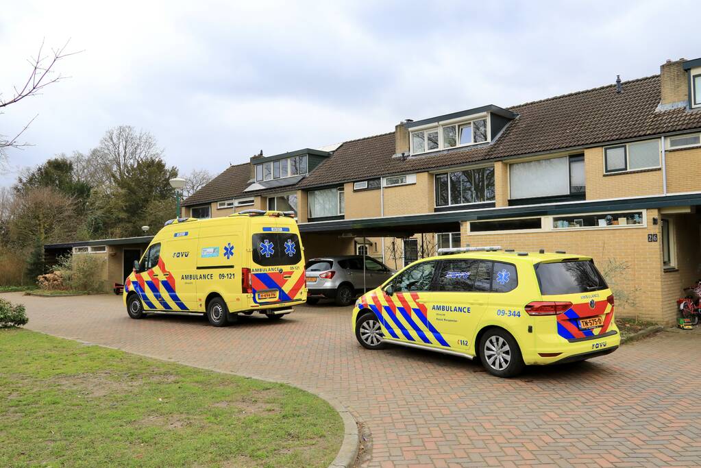 Ernstig ongeval in woning