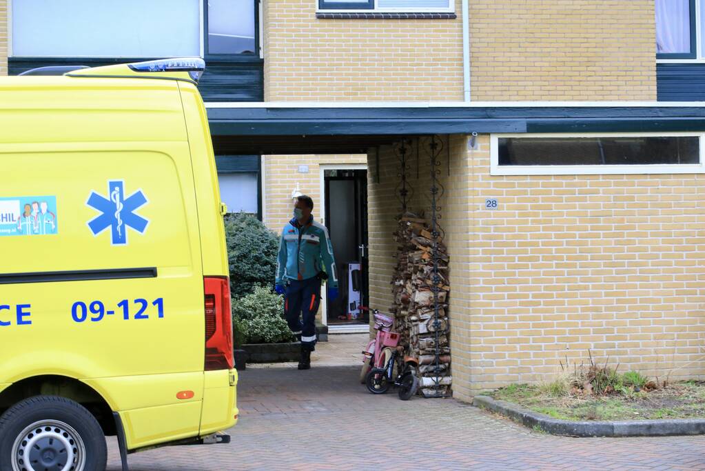 Ernstig ongeval in woning