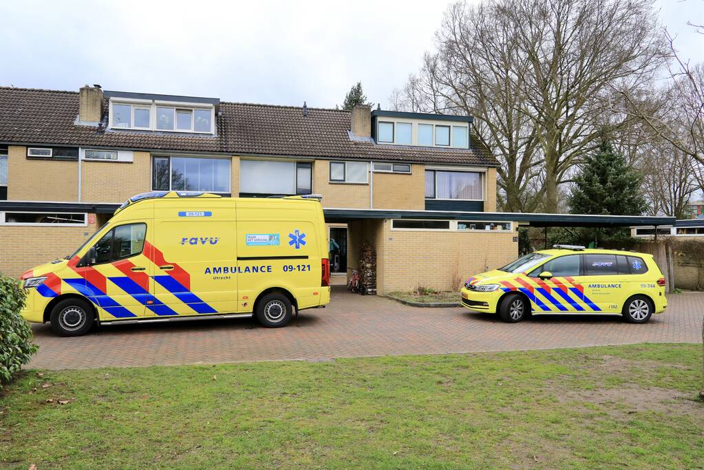 Ernstig ongeval in woning