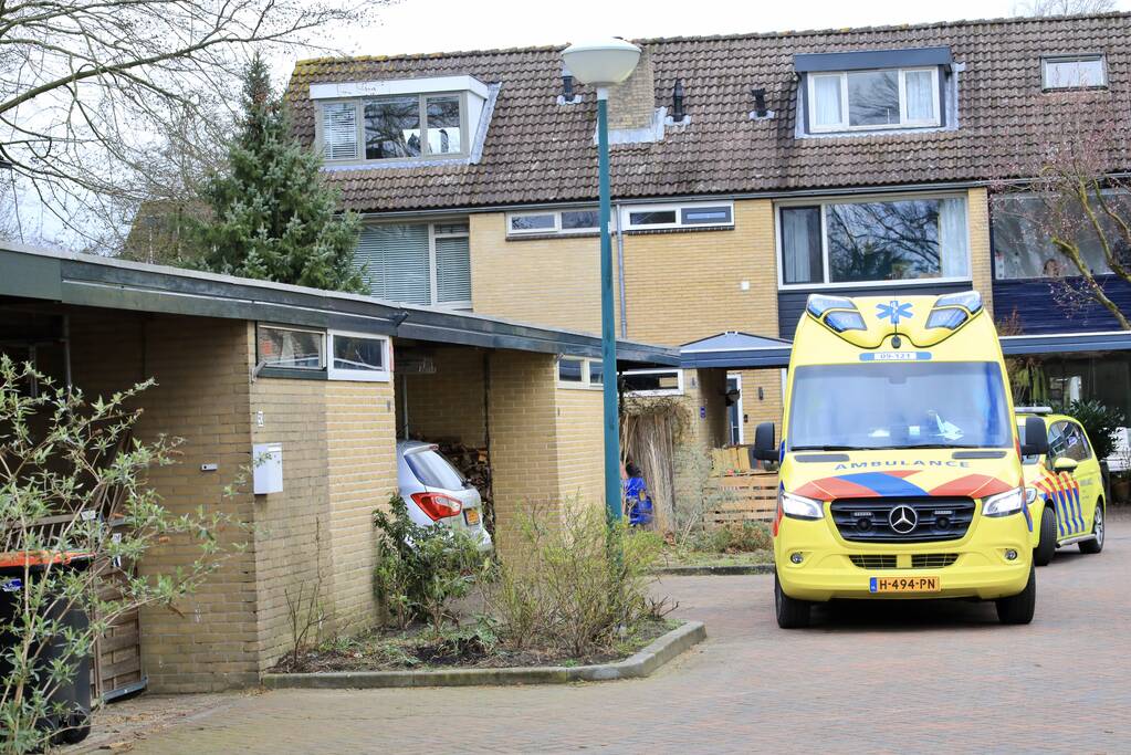 Ernstig ongeval in woning