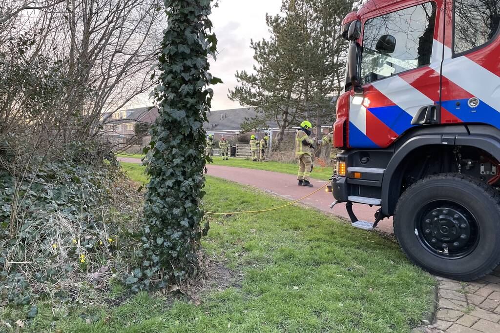 Boom dreigt om te vallen