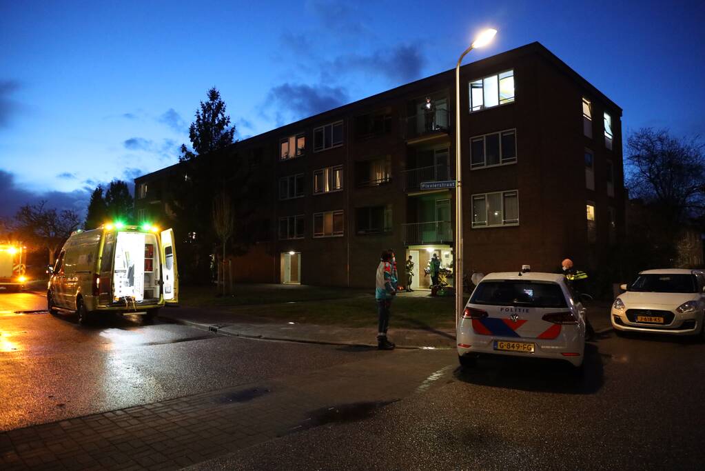 Persoon gewond door koolmonoxide