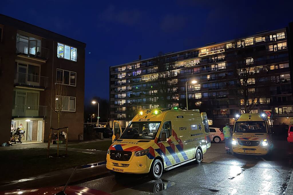 Persoon gewond door koolmonoxide