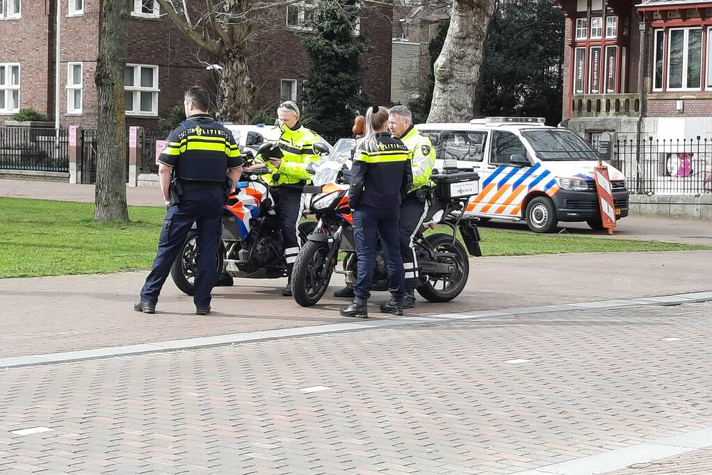 Veel politie op de been voor demonstratie