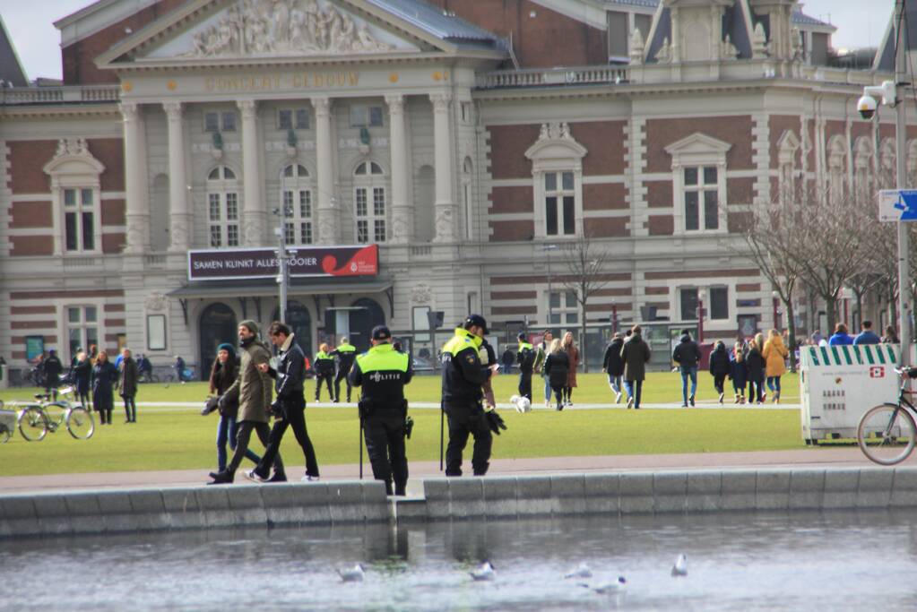 Veel politie op de been voor demonstratie