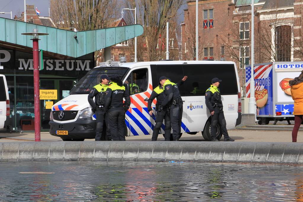 Veel politie op de been voor demonstratie