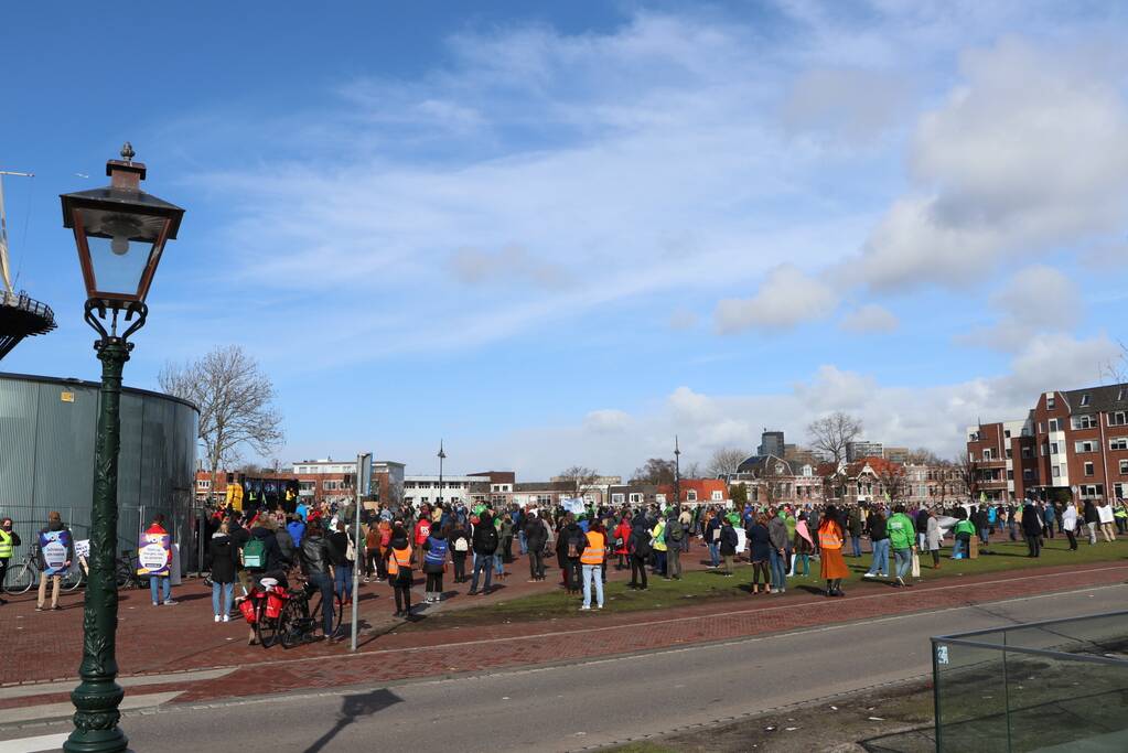Klimaatdemonstratie trekt veel publiek