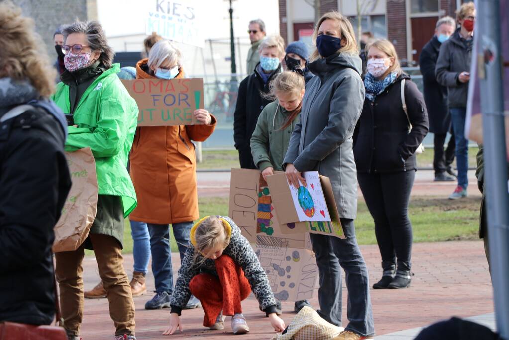 Klimaatdemonstratie trekt veel publiek