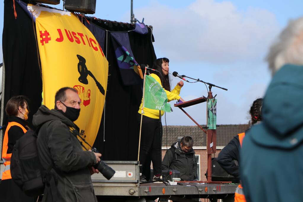 Klimaatdemonstratie trekt veel publiek