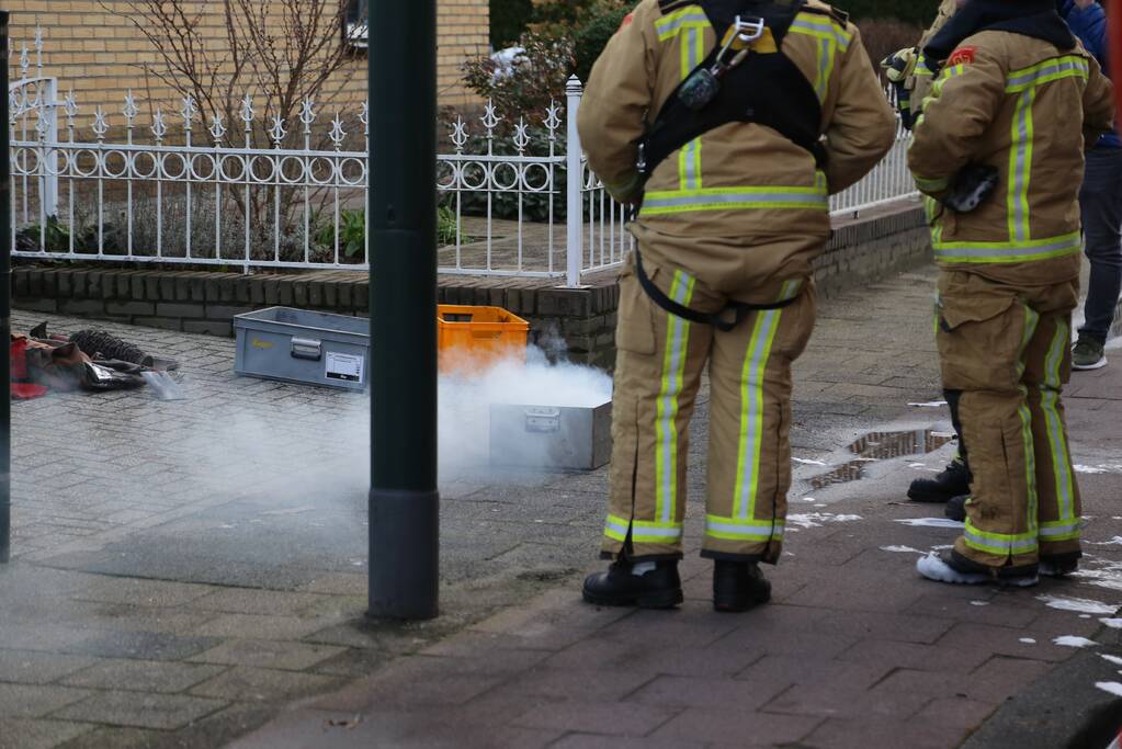Schoorsteenbrand snel geblust