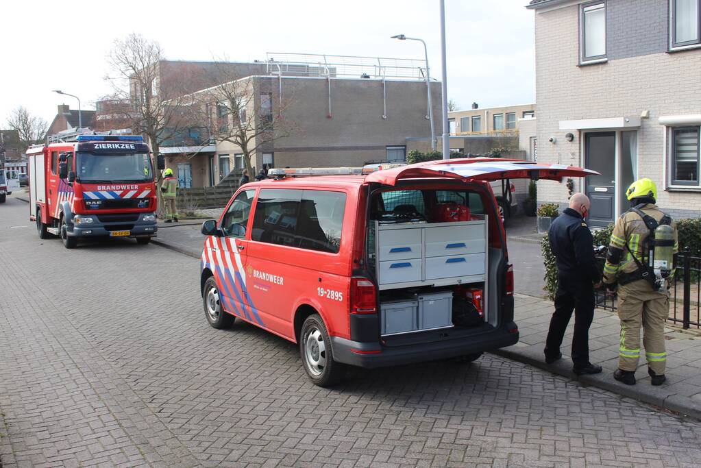 Gasleiding geraakt bij werkzaamheden in seniorencomplex