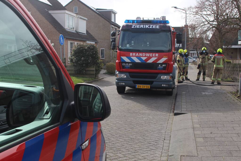 Gasleiding geraakt bij werkzaamheden in seniorencomplex