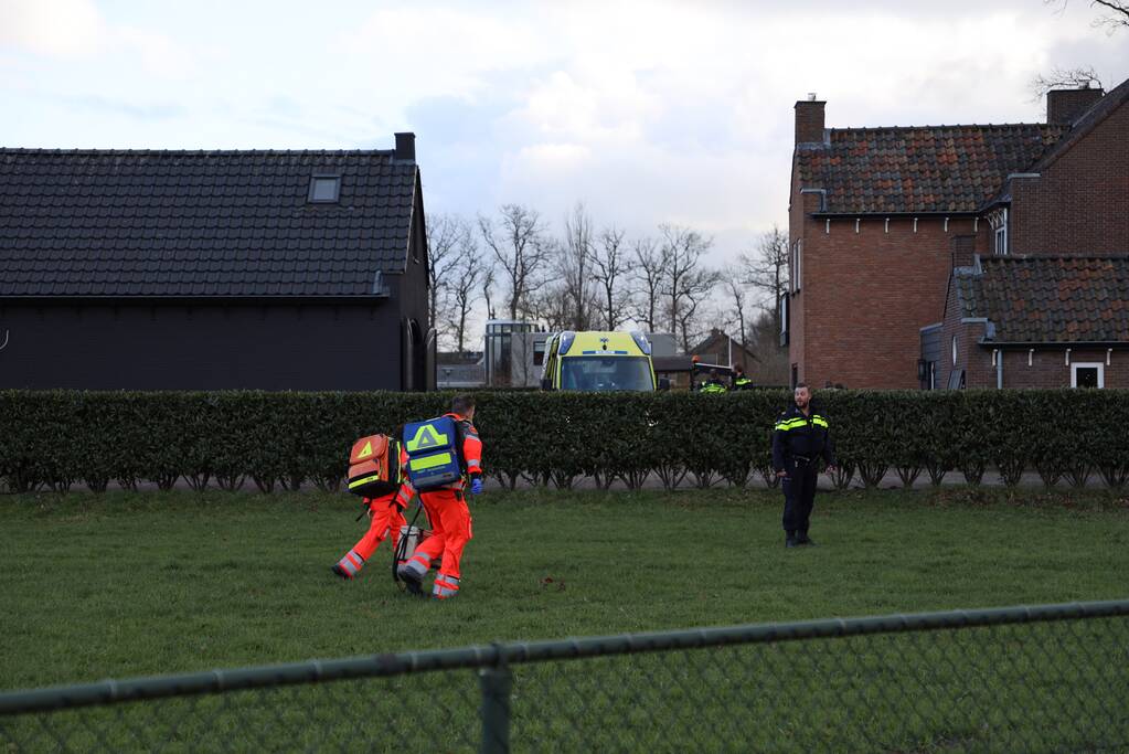 Traumahelikopter ingezet voor incident