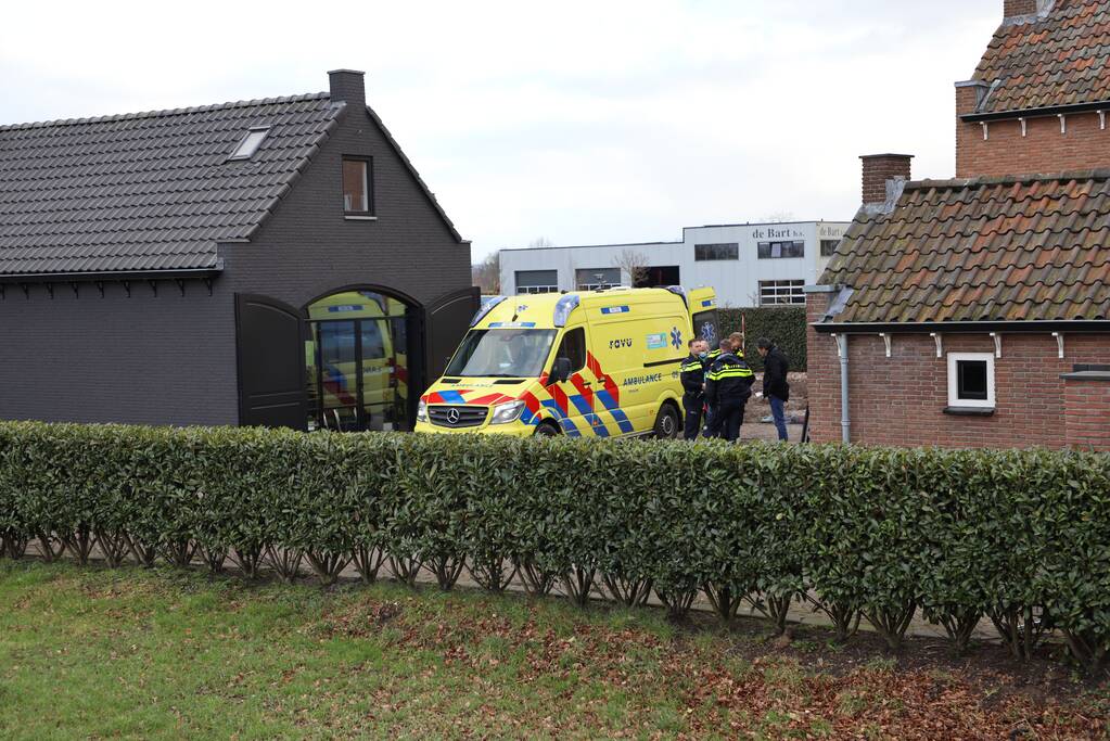 Traumahelikopter ingezet voor incident