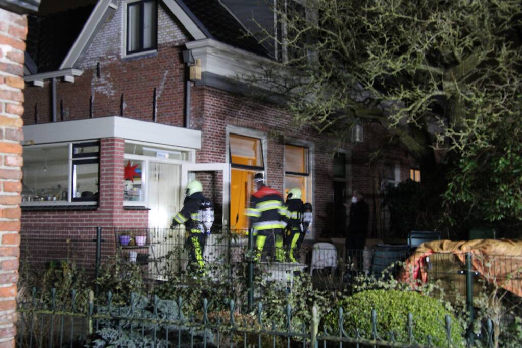 Woning zonder stroom na brand in meterkast
