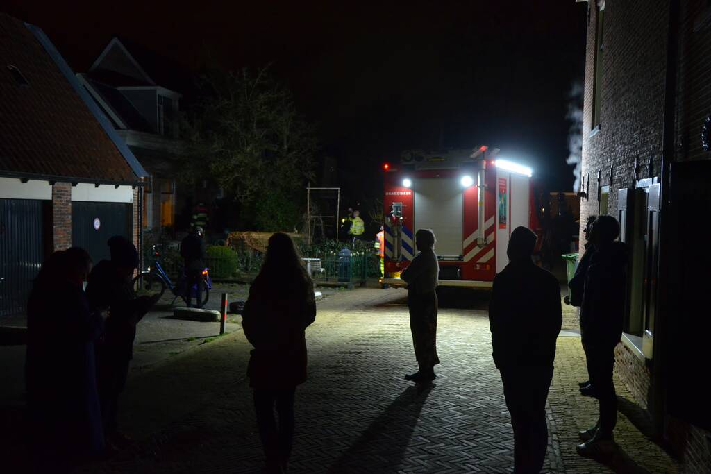 Woning zonder stroom na brand in meterkast