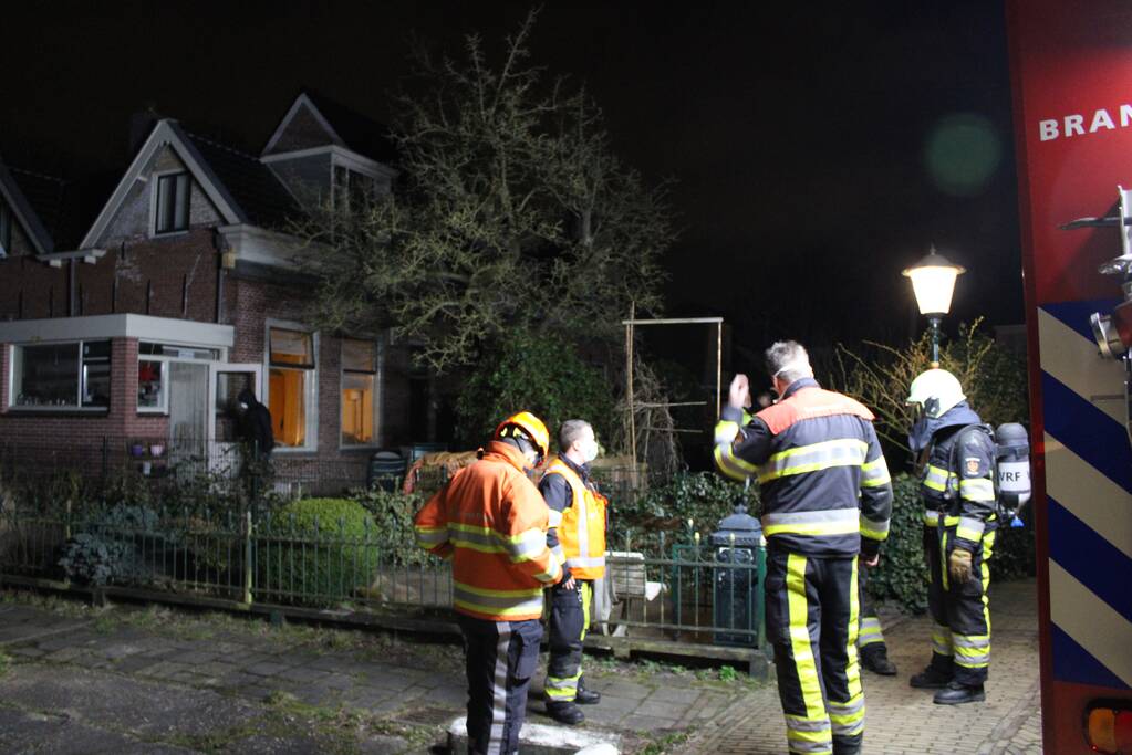 Woning zonder stroom na brand in meterkast
