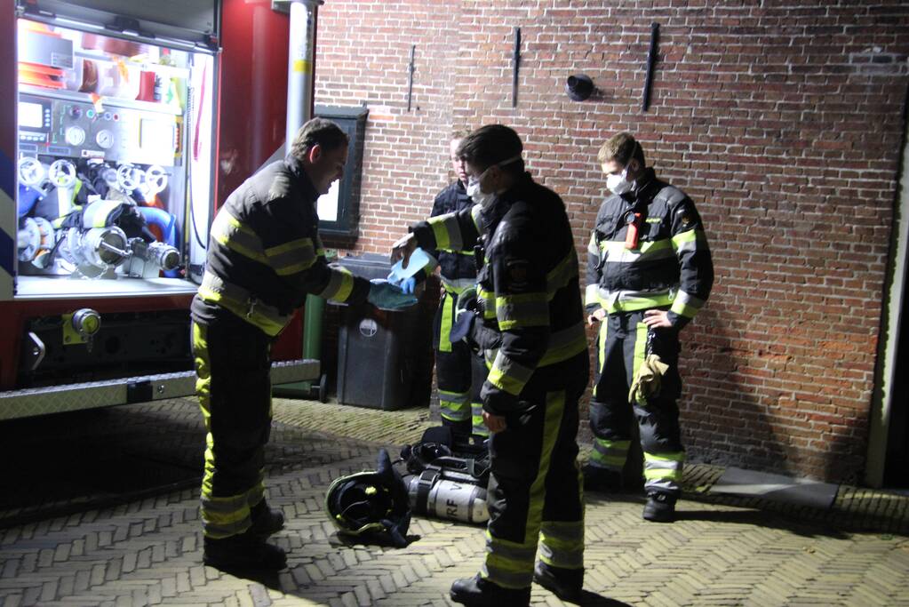 Woning zonder stroom na brand in meterkast