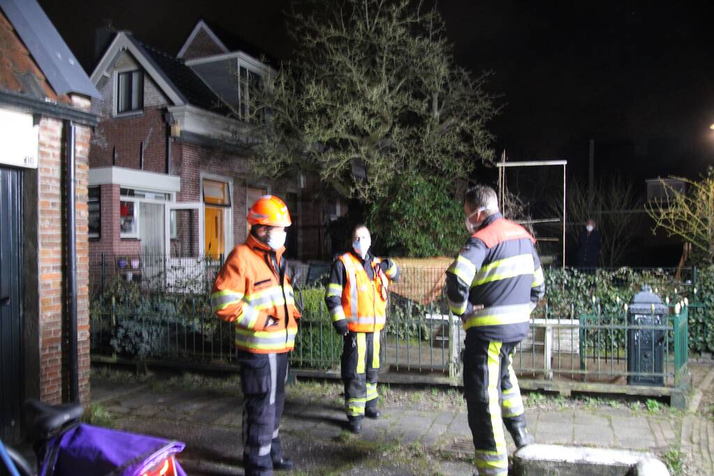 Woning zonder stroom na brand in meterkast