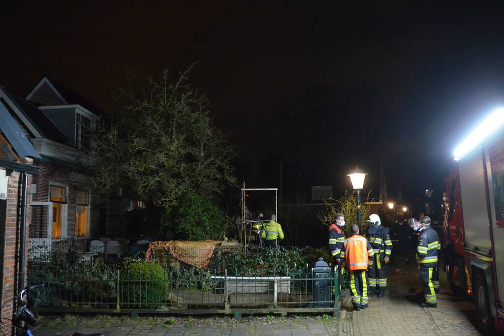 Woning zonder stroom na brand in meterkast