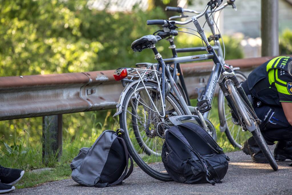 Fietser gewond na ongeluk met vrachtwagen