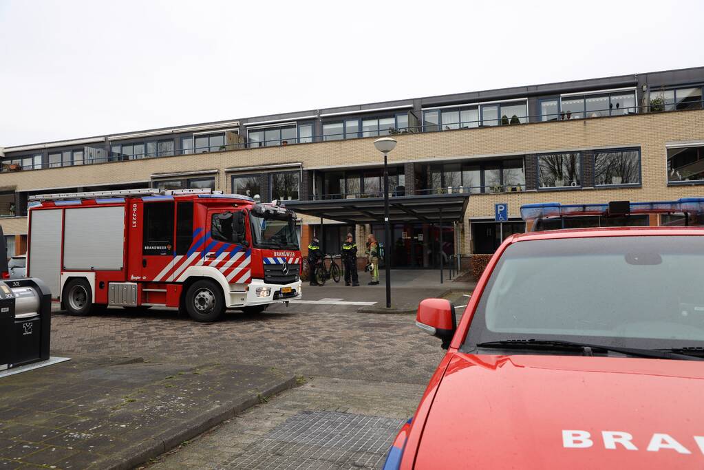 Appartementencomplex ontruimd na gaslucht
