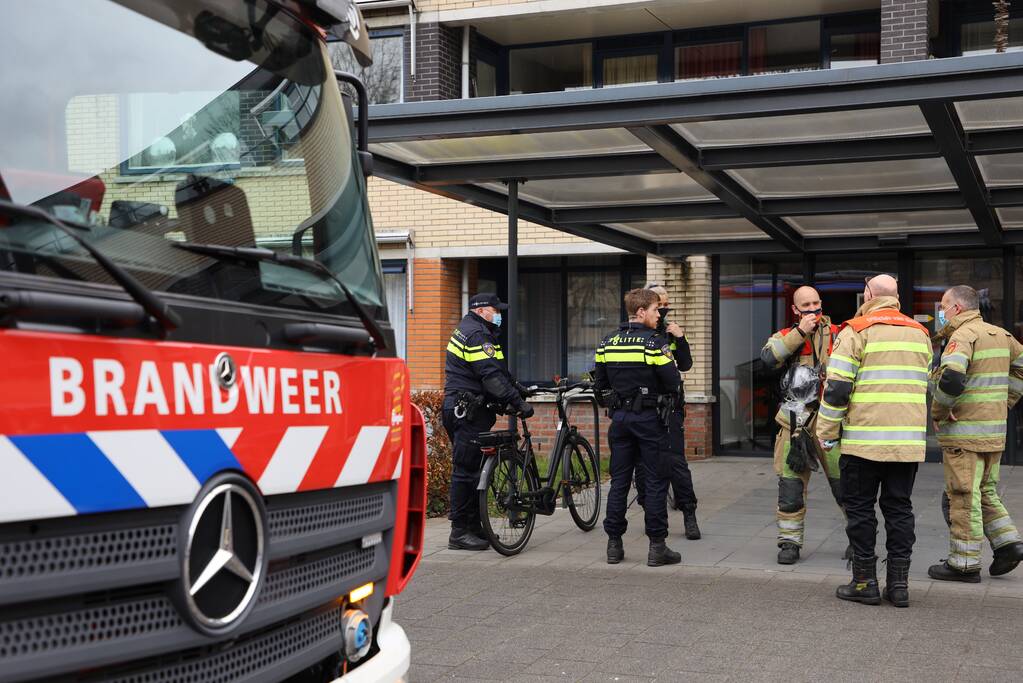 Appartementencomplex ontruimd na gaslucht