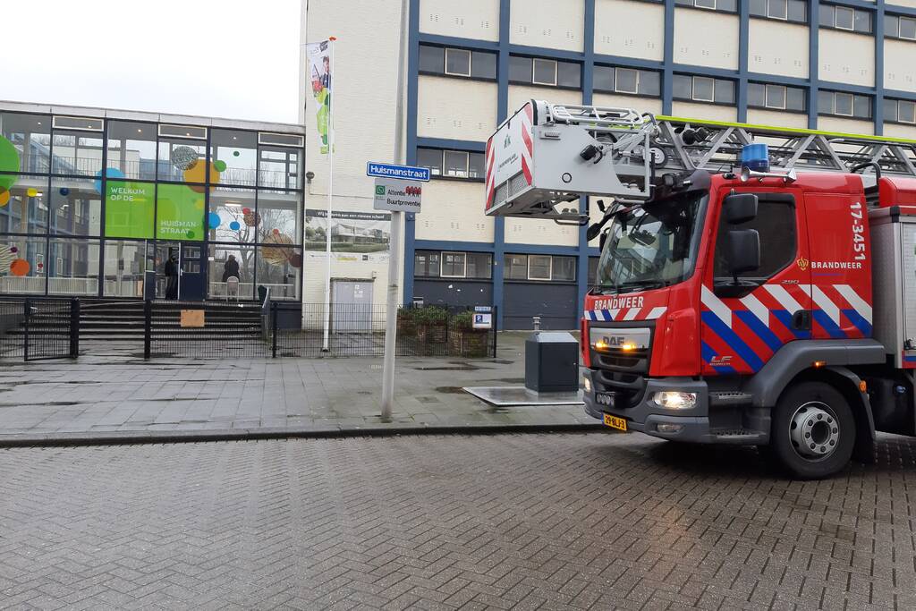 School LMC praktijkonderwijs ontruimd door brand