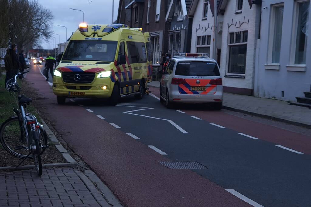 Traumahelikopter landt voor eenzijdig ongeval