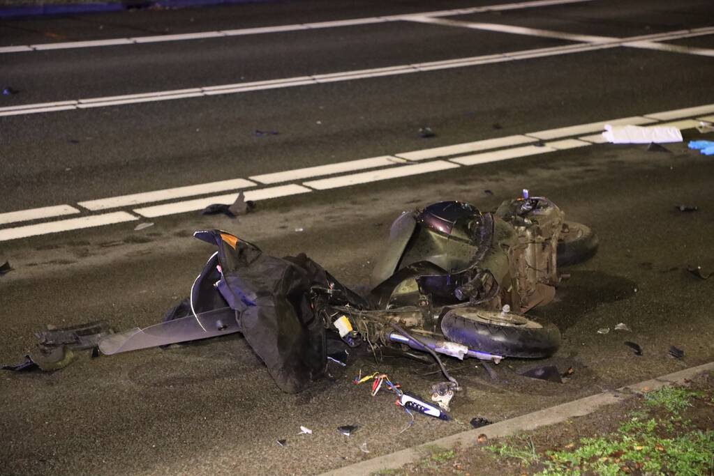 Scooterrijder overleden bij aanrijding met auto