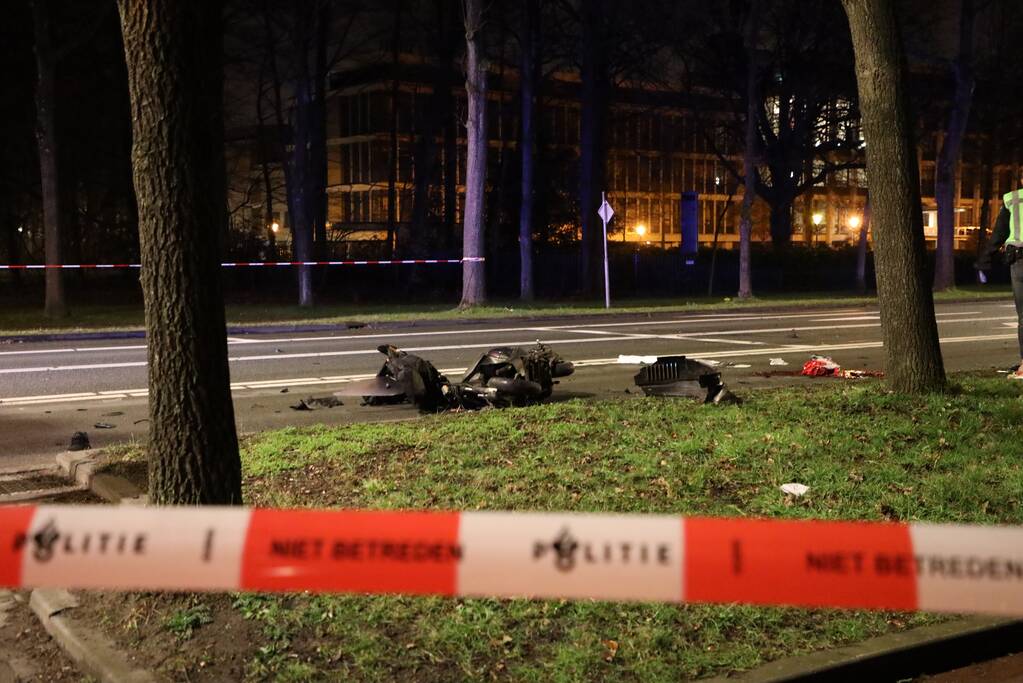 Scooterrijder overleden bij aanrijding met auto