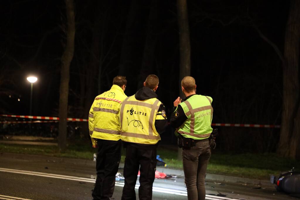 Scooterrijder overleden bij aanrijding met auto
