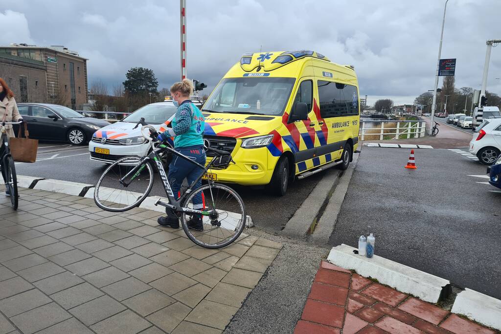 Wielrenner gewond bij aanrijding