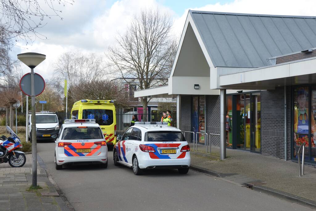 Man aangehouden bij incident Poiesz-supermarkt