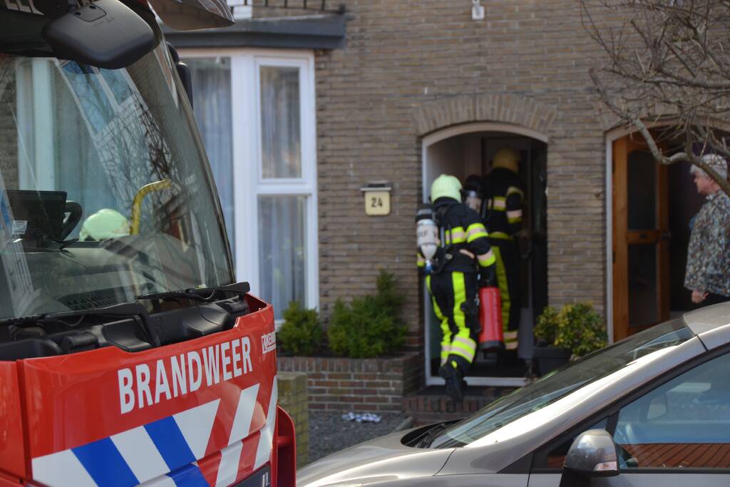 Onderzoek naar brand in woning