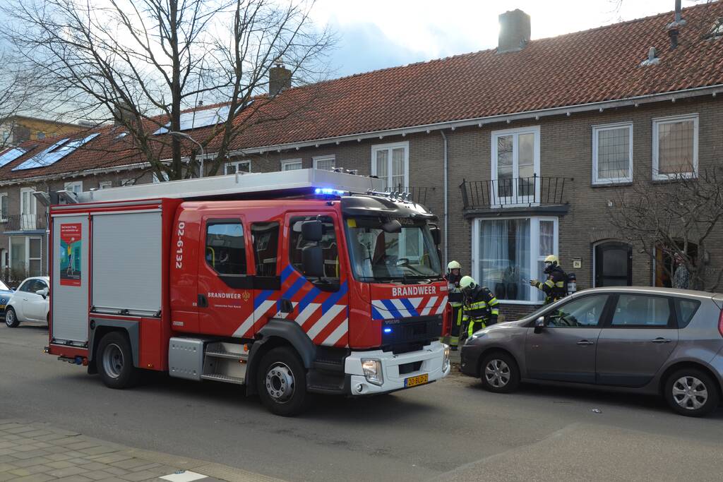 Onderzoek naar brand in woning