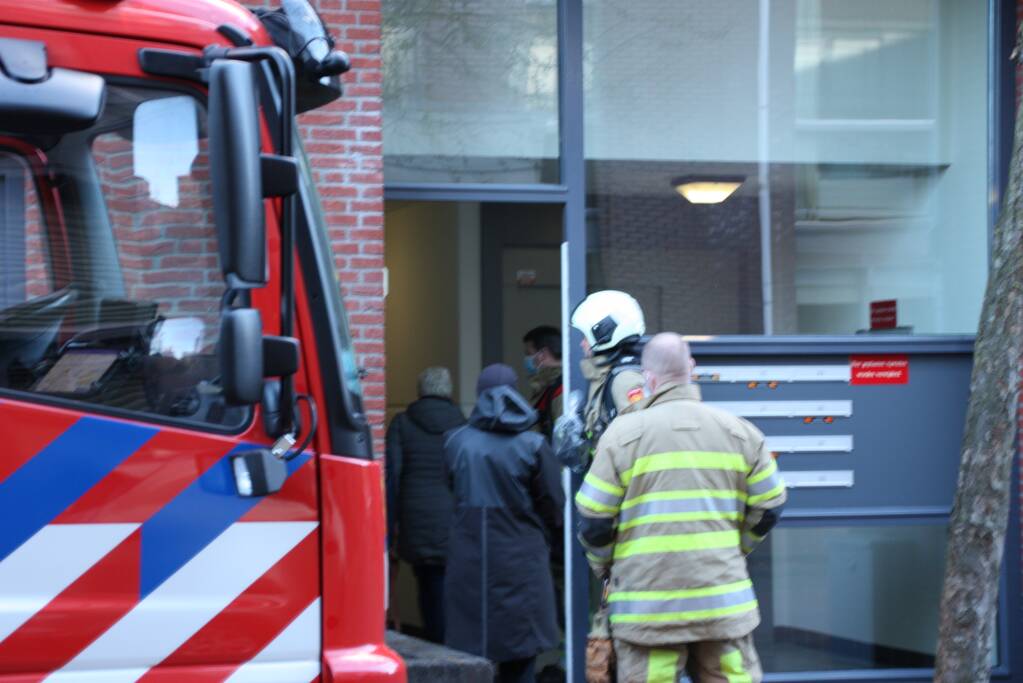 Gaslucht waargenomen in woning