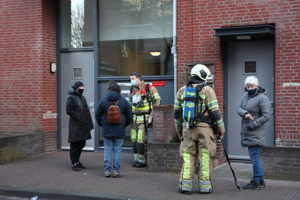 Gaslucht waargenomen in woning