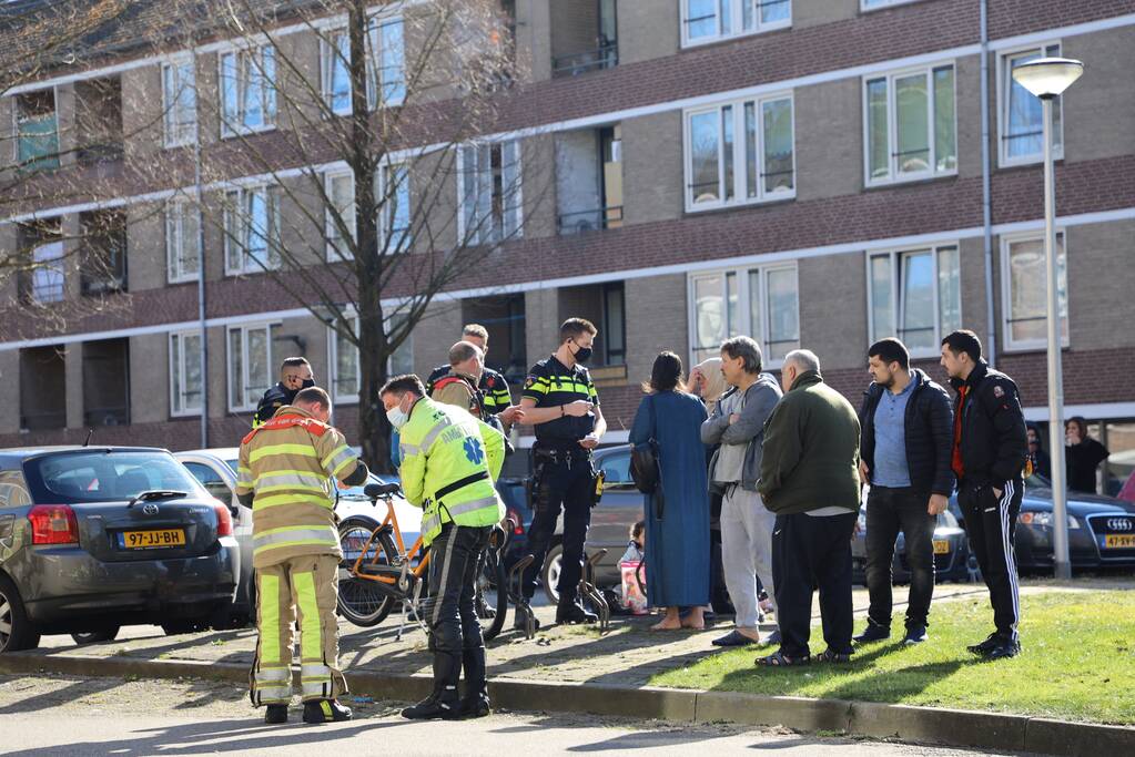 Brand in slaapkamer van flatwoning snel geblust