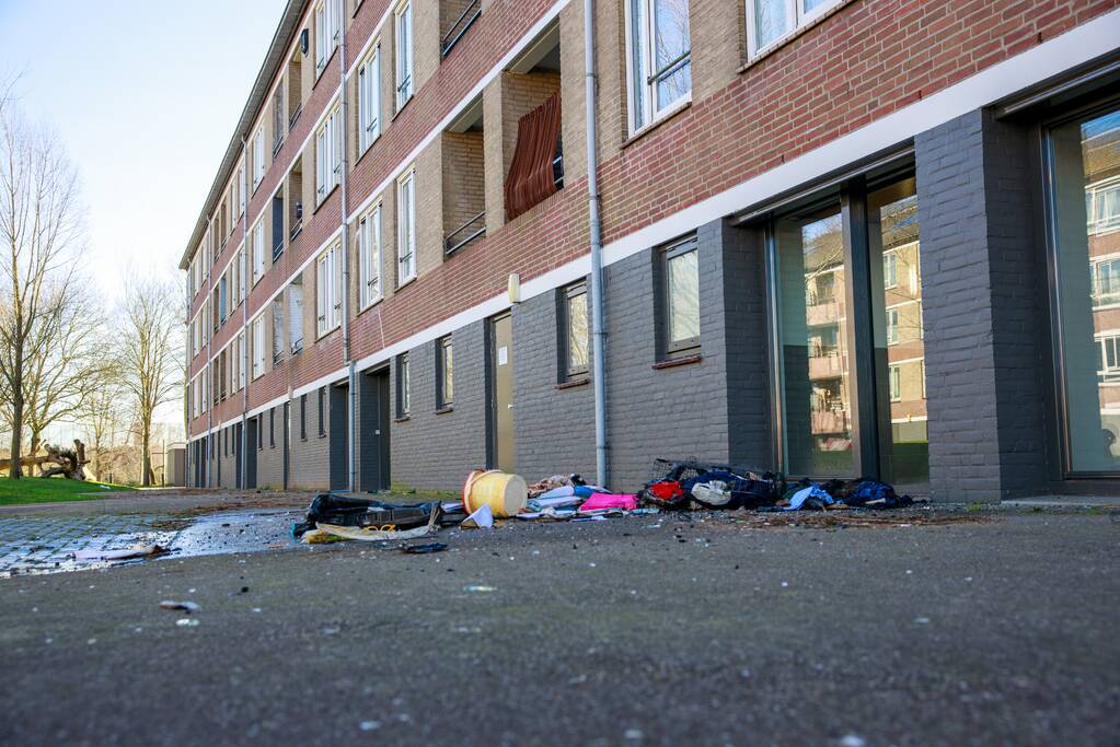 Brand in slaapkamer van flatwoning snel geblust