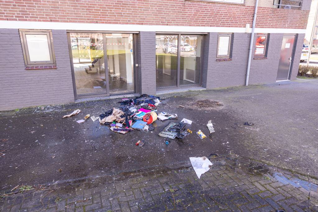 Brand in slaapkamer van flatwoning snel geblust